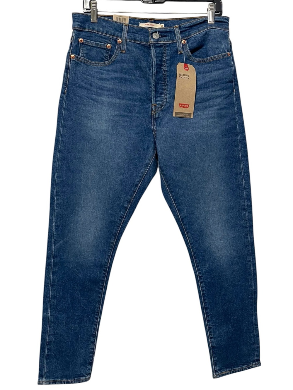 NWT LEVI’S Women’s Wedgie Skinny High Rise Jeans 31